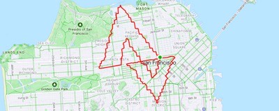 Strava art echelon